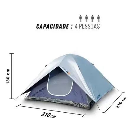 Barraca Luna 4 Pessoas - Foto 4