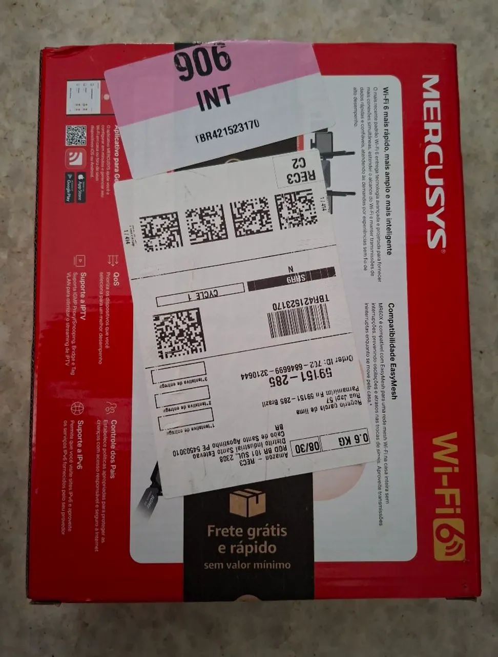 Roteador Mercusys Wi-Fi 6 - Foto 4