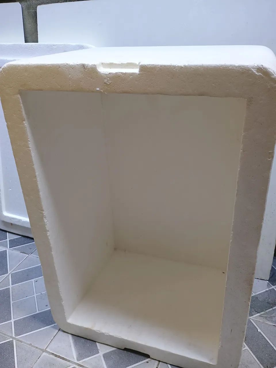 Caixa de isopor 