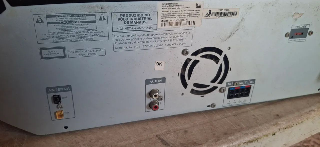 Som Philips (defeito) - Foto 5