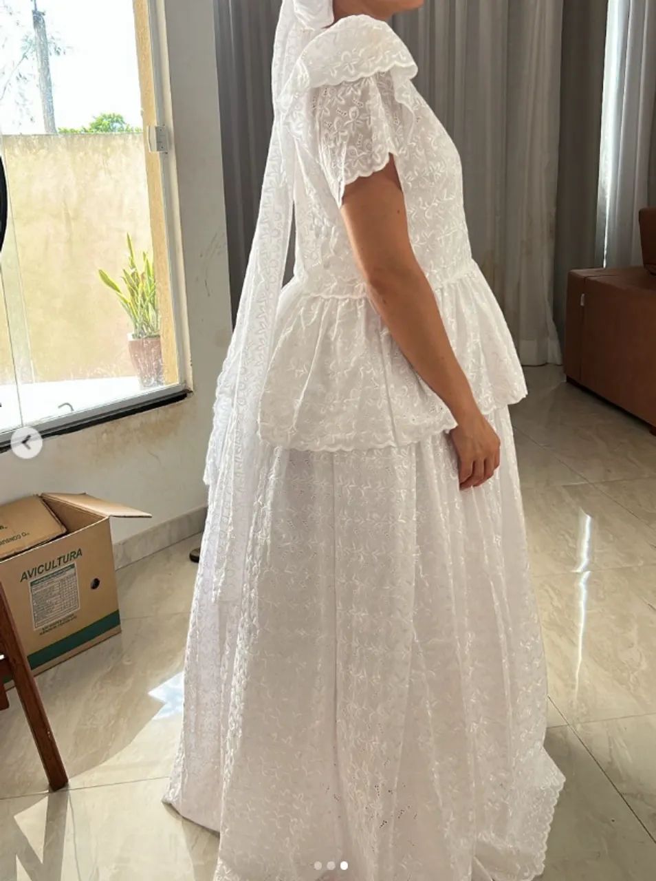 Vestido de candomblé, roupa baiana.  - Foto 3