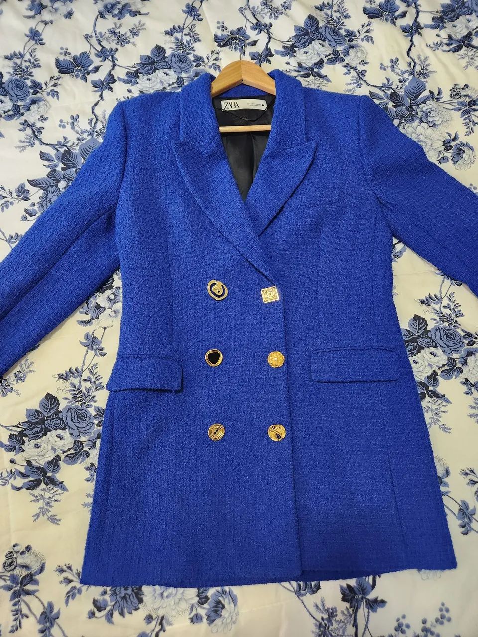 Sobretudo / blazer alongado Zara