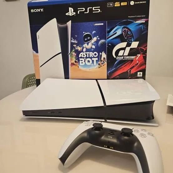 PS5 Slim Branco - Digital  - Foto 3