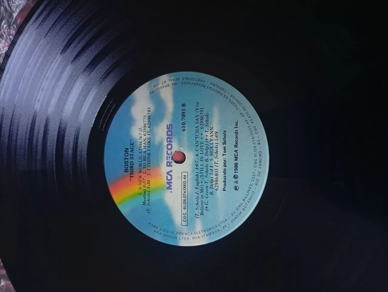 Boston - Third Stage - LP Vinil Original - MCA 1986 - Foto 4