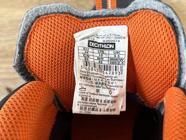Bota Quechua Impermeável Trilha Mh100 Mid Trekking 42 - Foto 3