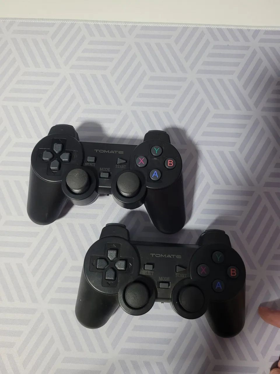 2 controles retro estilo ps2 sem fio  - Foto 4