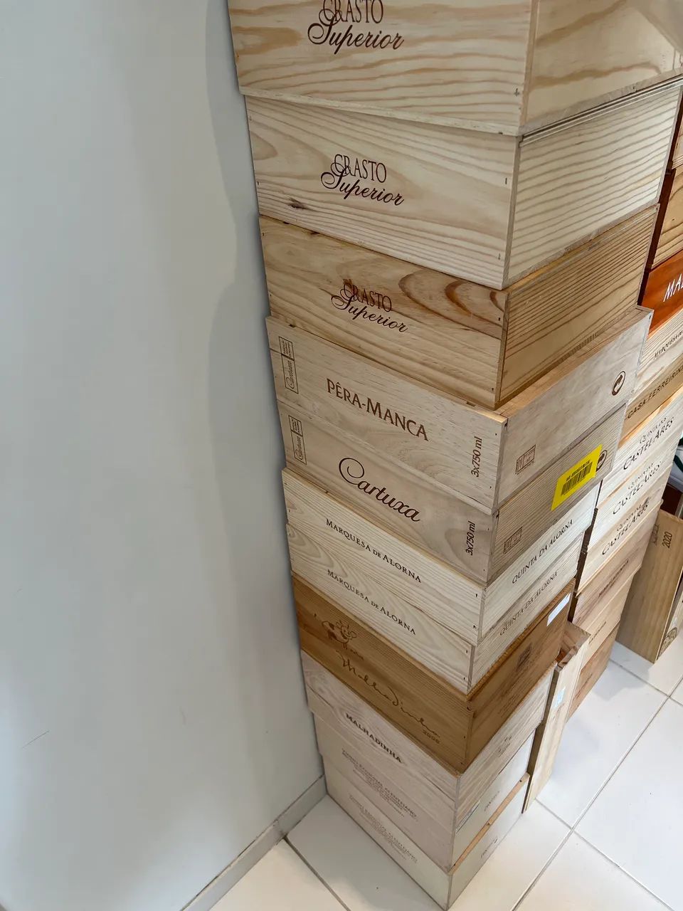 Caixa de vinho de madeira para de - Foto 3
