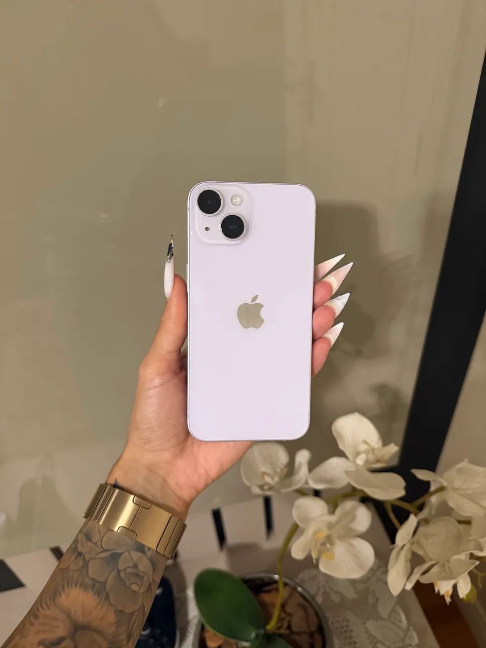 iPhone 14 256gb Lilás IMPECÁVEL  - Foto 3