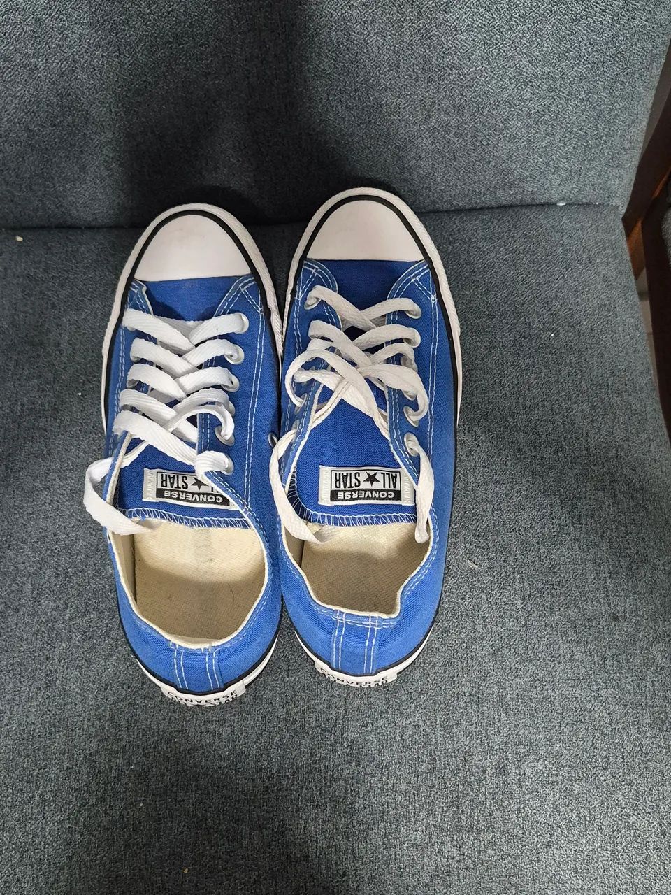 All Star Azul Cano Baixo  - Foto 2