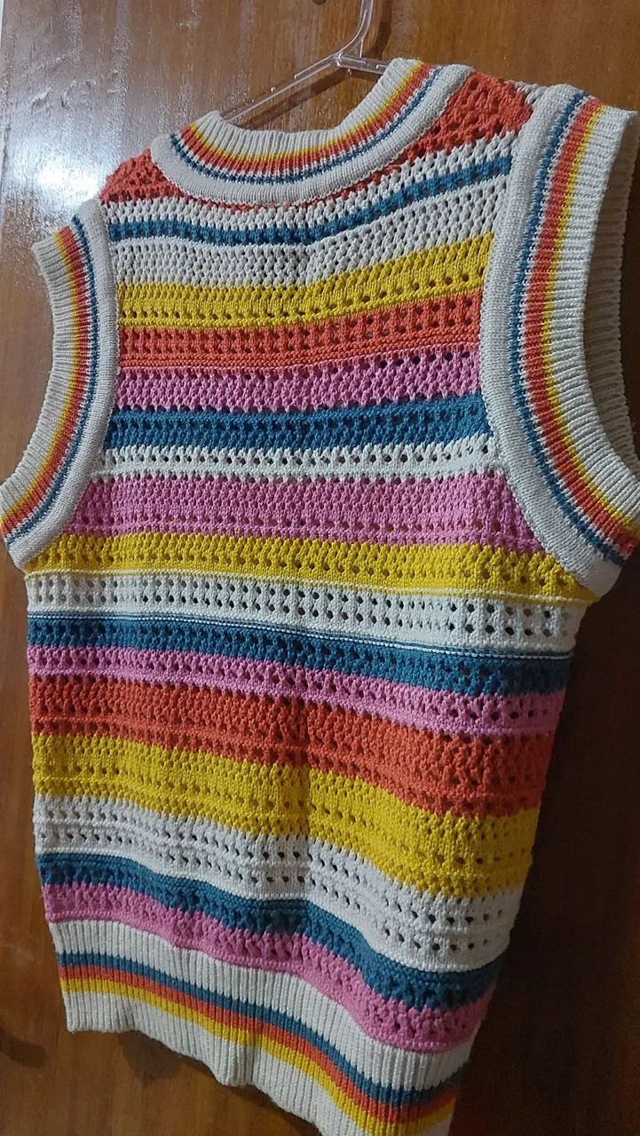 Colete colorido  - Foto 4