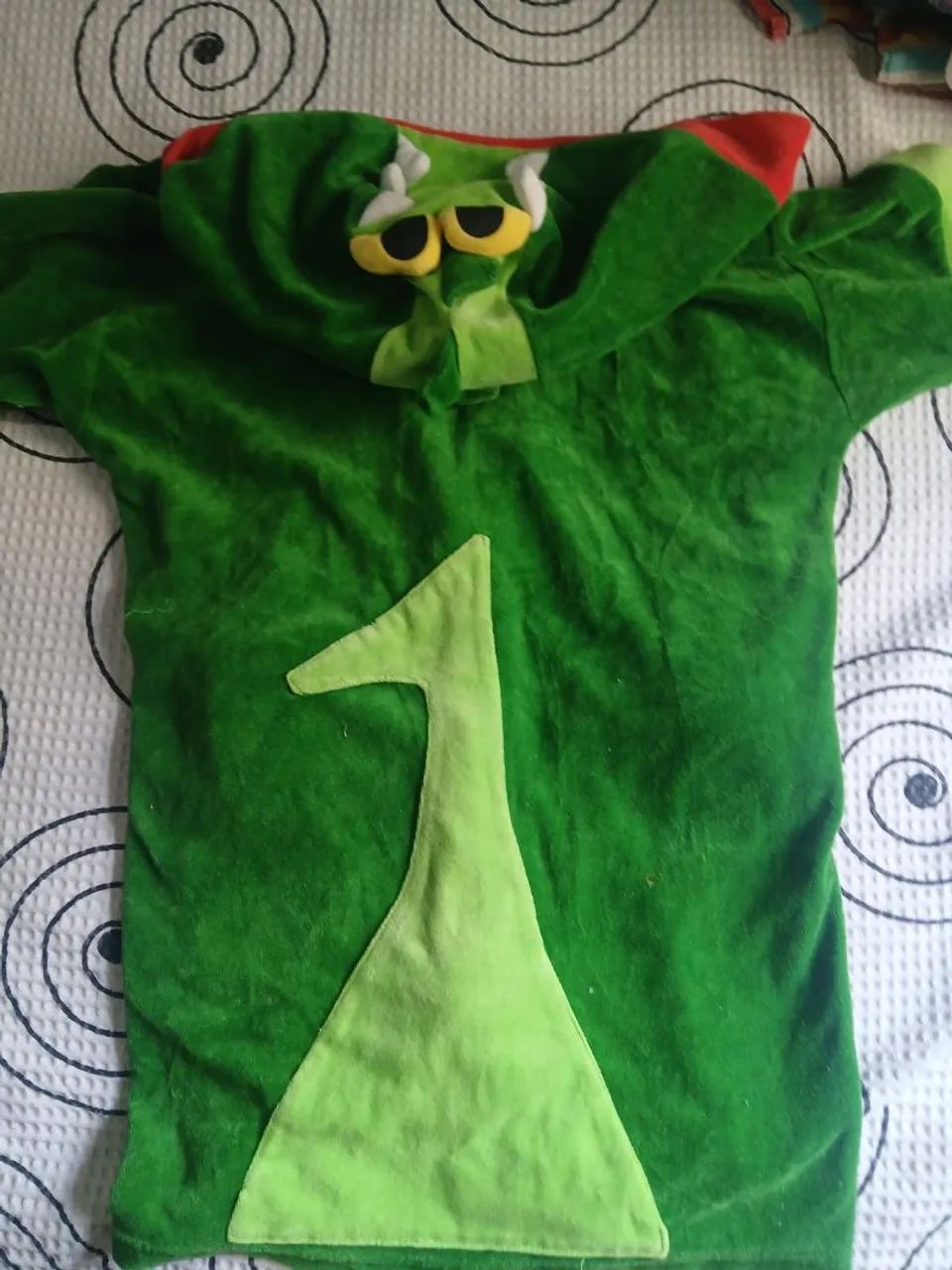 Roupão infantil dragão com capuz - Foto 2