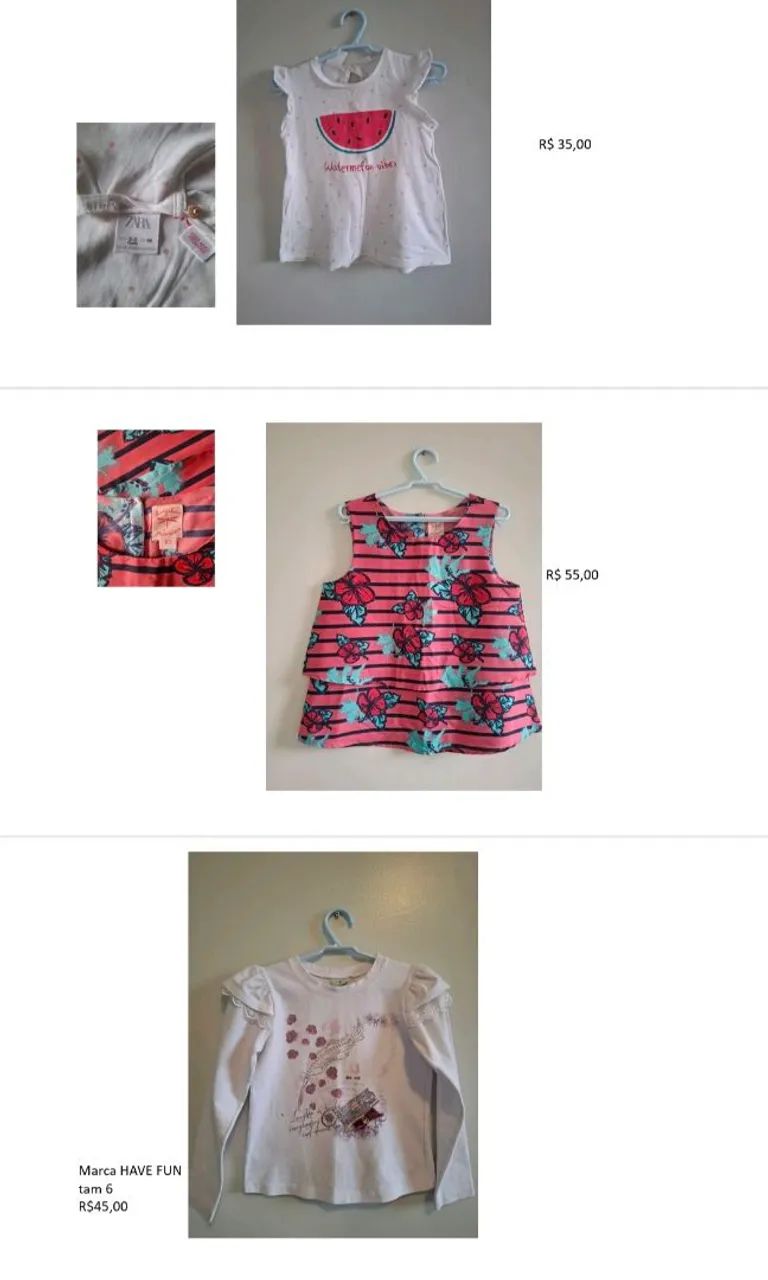 Roupas infantis  - Foto 2
