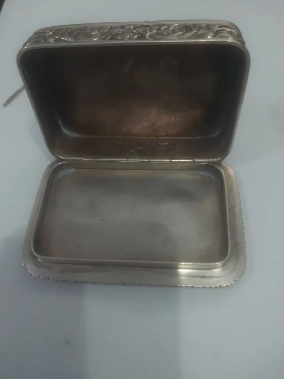 Caixa em prata 833 para fundir, 252,4 g de prata 999 - Foto 2