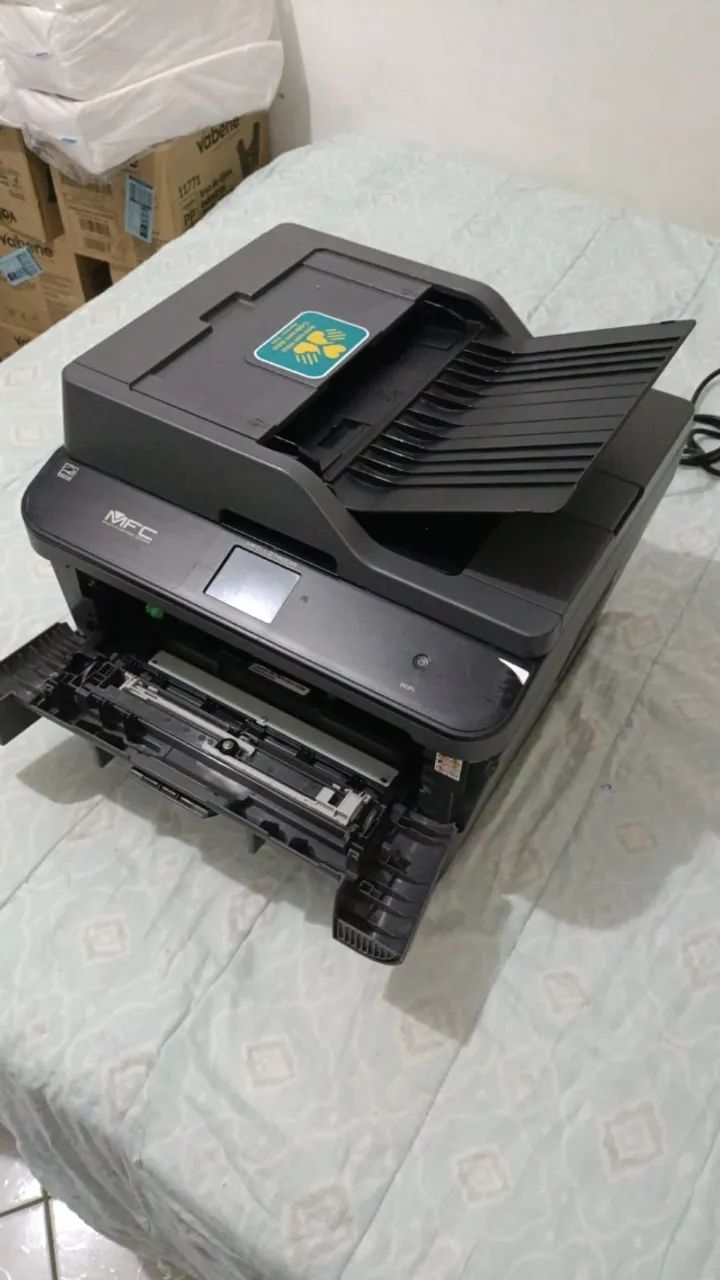 Impressora Brother MFC-L2740DW  Multifuncional Laser Wireless e Duplex Imprime do Celular - Foto 4