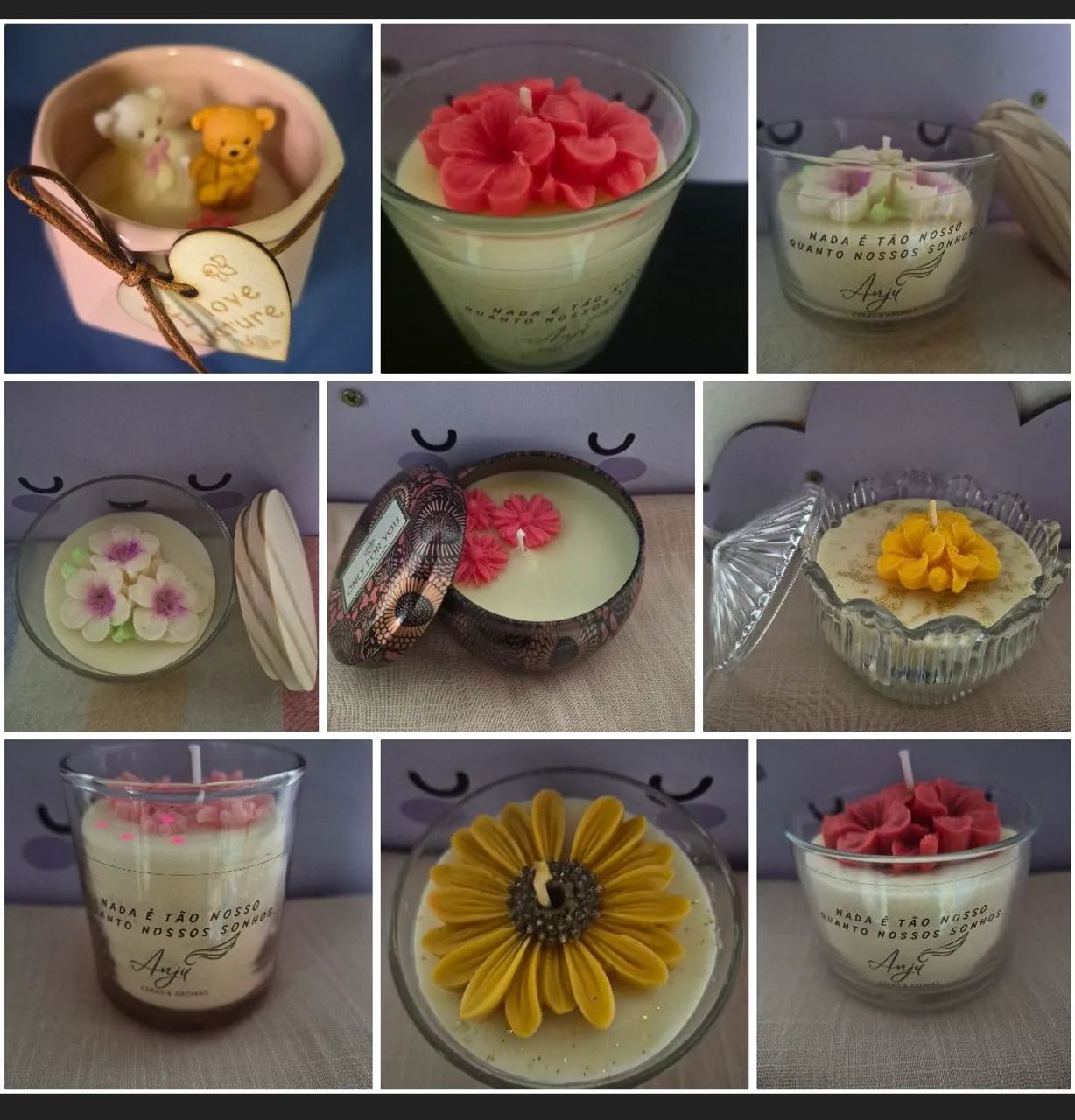 Vela artesanal aromáticas  - Foto 4