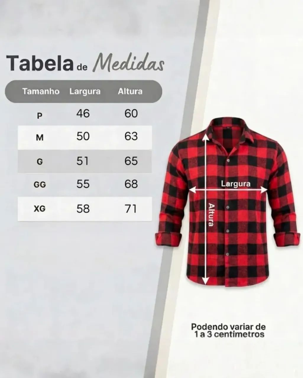 CAMISA XADREZ VINHO COM PRETO - Foto 2