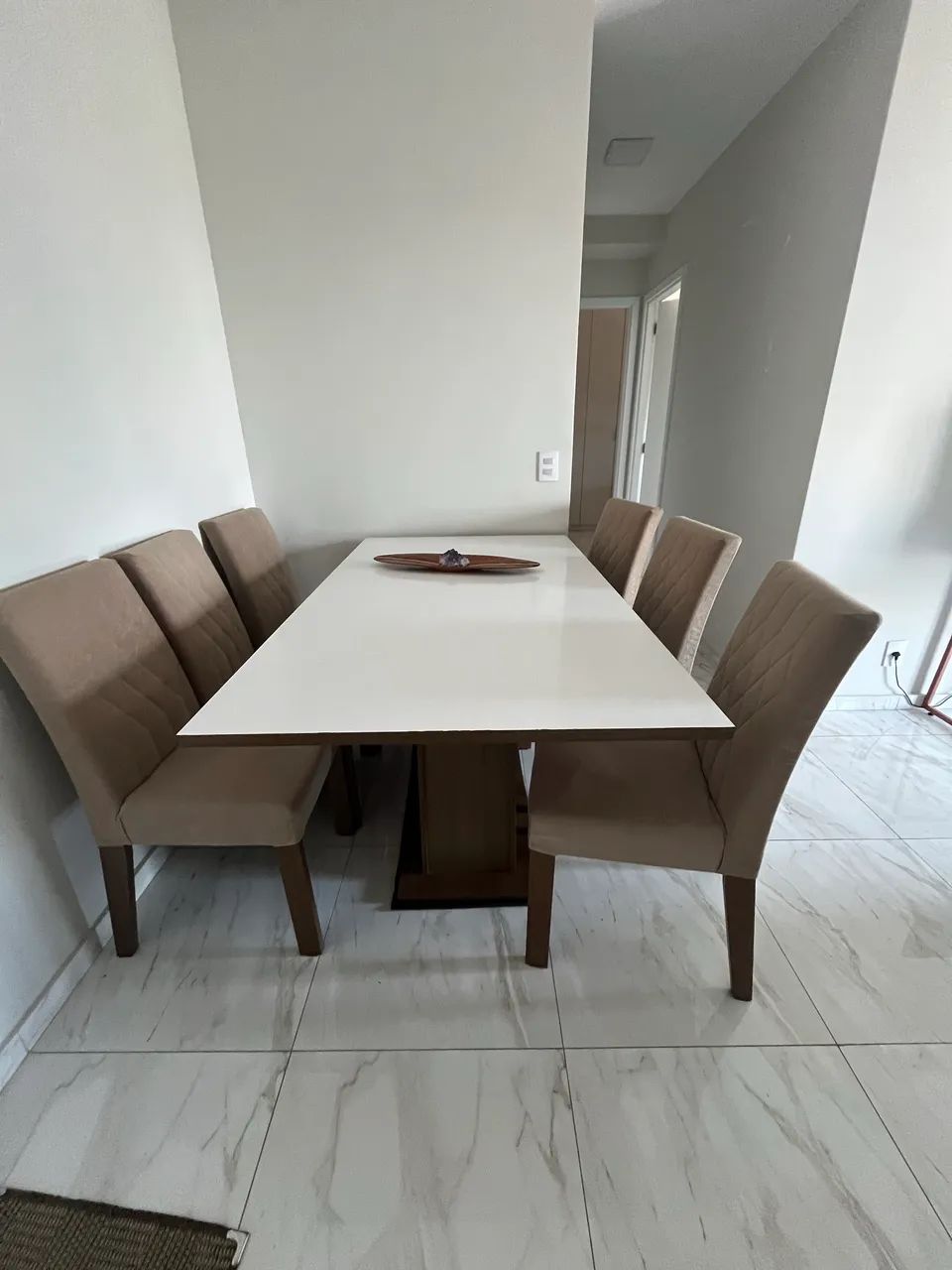 Conjunto Sala de Jantar Madesa Daniela com 6 Cadeiras