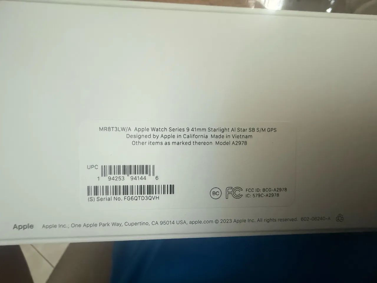 RELÓGIO APPLE SÉRIE 9 41M - Foto 3
