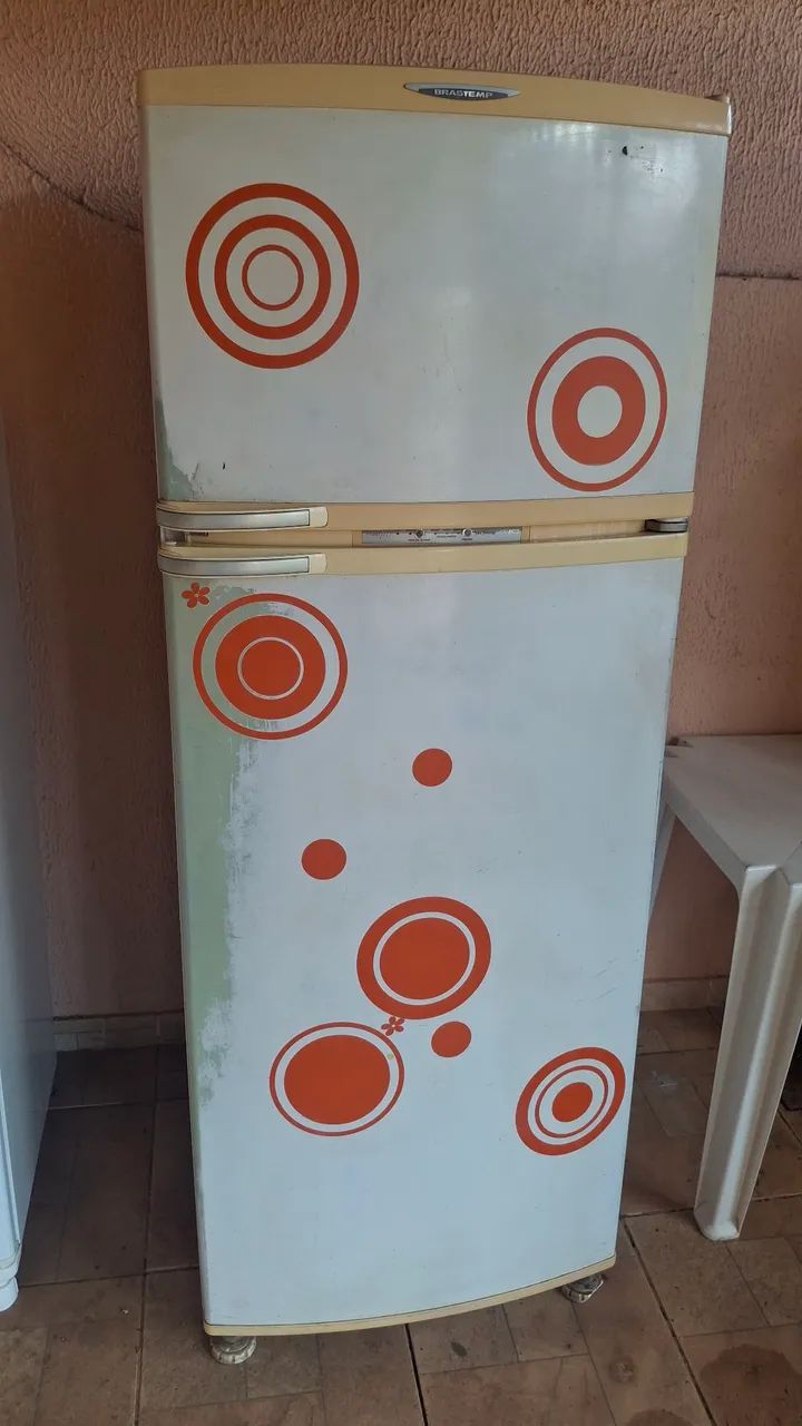 Geladeira Brastemp funcionando tudo perfeitamente 