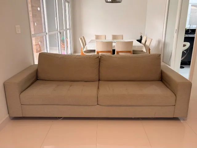 Sofá em Linho 4 Lugares - Foto 3