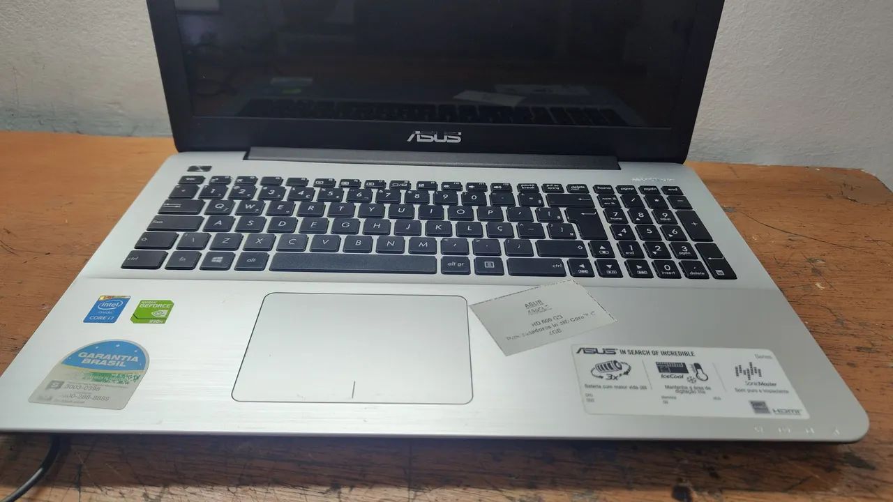 Notebook Asus X555l para retirada de peças - Foto 3