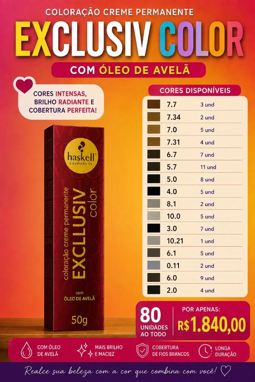 Tinta de cabelo 