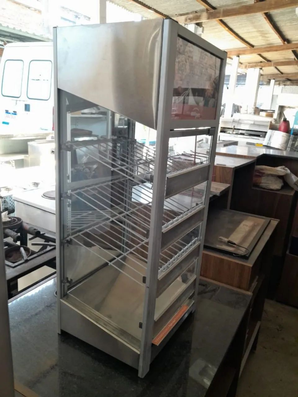 Estufa Titã Seca 3 prateleiras em Inox - Foto 2