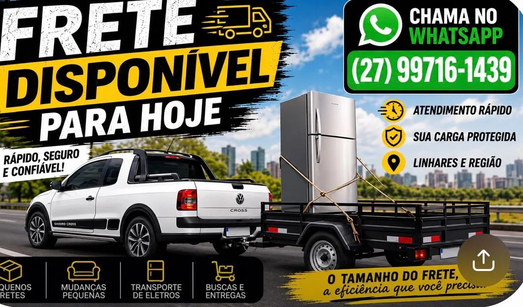 Fretes e pequenas mudanças  - Foto 3