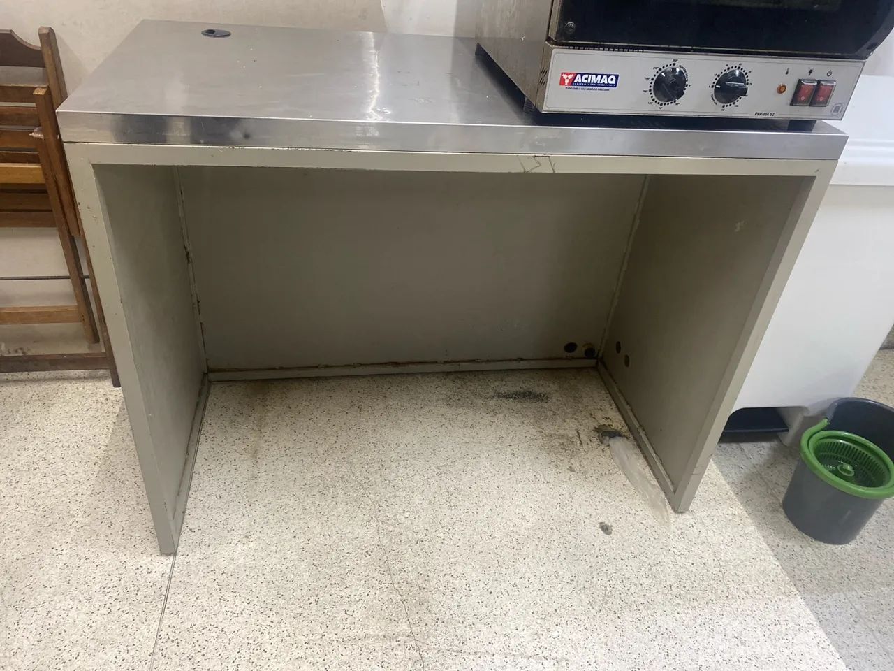 Bancada de inox