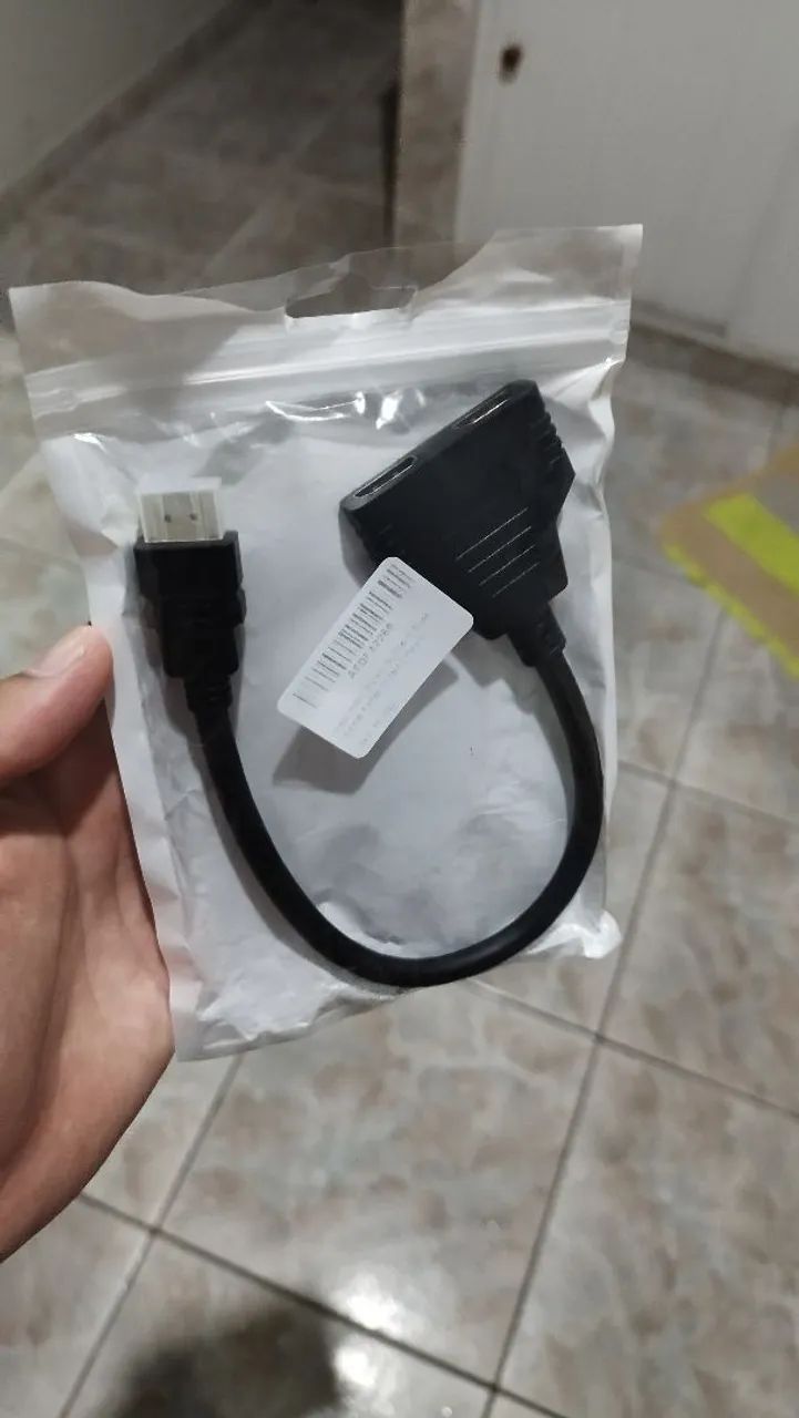 Cabo HDMI divisor splitter Y 