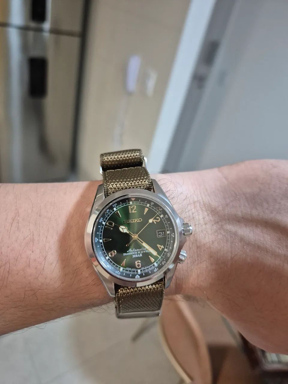 Relógio Seiko Alpinist Sarb017 - Foto 4