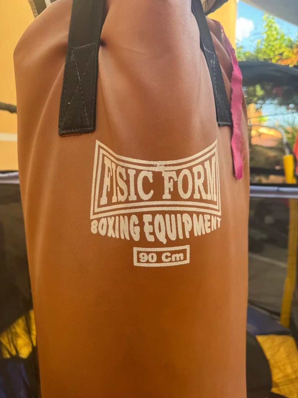 Vendido . Saco de boxe com suporte em aço  - Foto 2