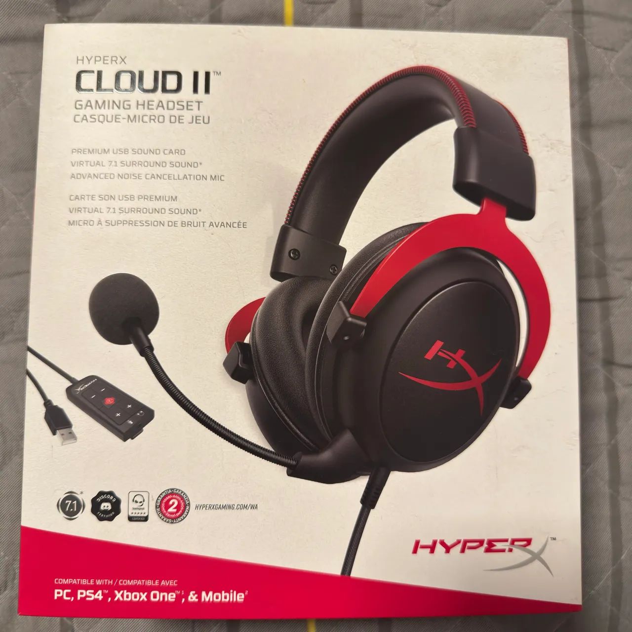 Headset hyperx cloud ii
