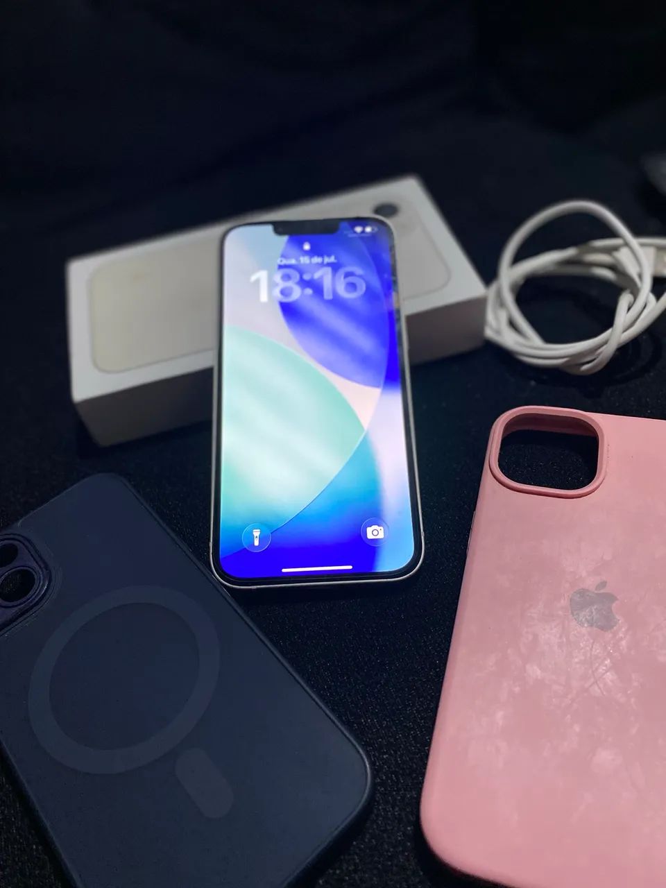 iPhone 13 128gb branco - Celulares e Smartphones - Capela de