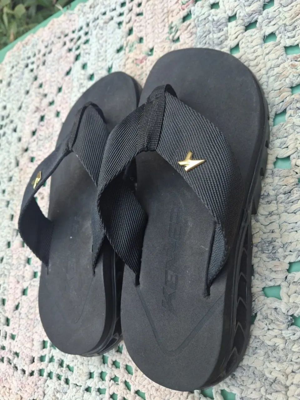 Chinelo Kenner falsificada - Foto 2