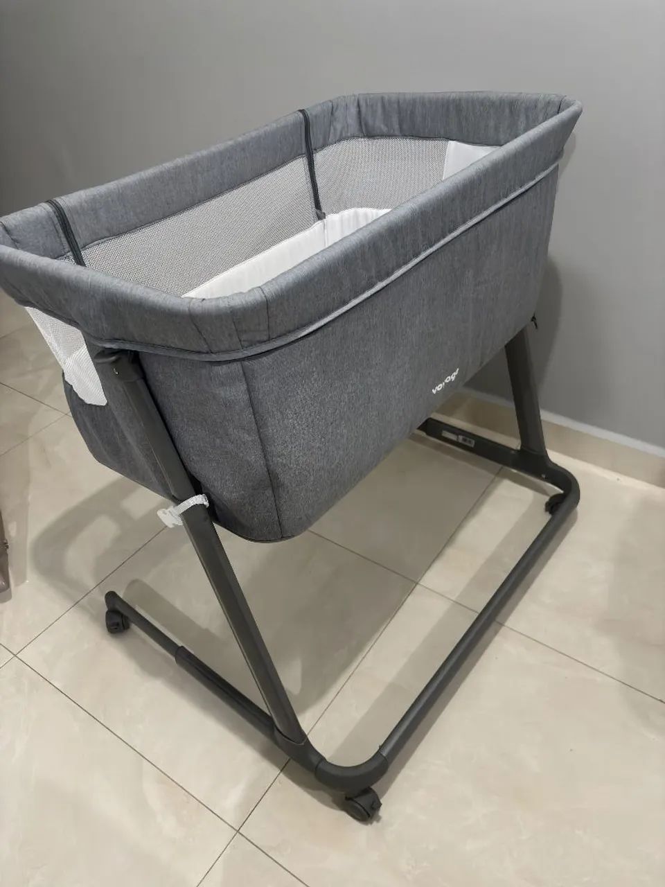 Berço co-bed cinza - Foto 3