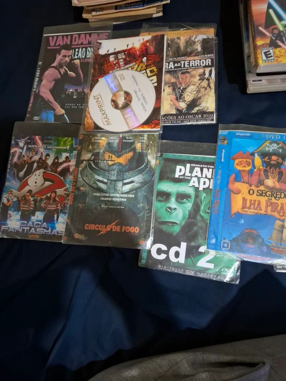 Lote de livros, gibis, jogos e cds - Foto 5