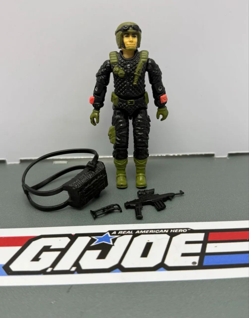 Gi Joe Night Force Crazy Legs comandos em ação 