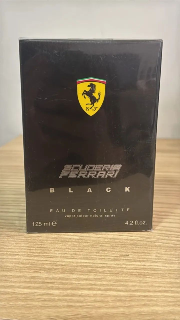 Ferrari Black 125ml EDT Lacrado