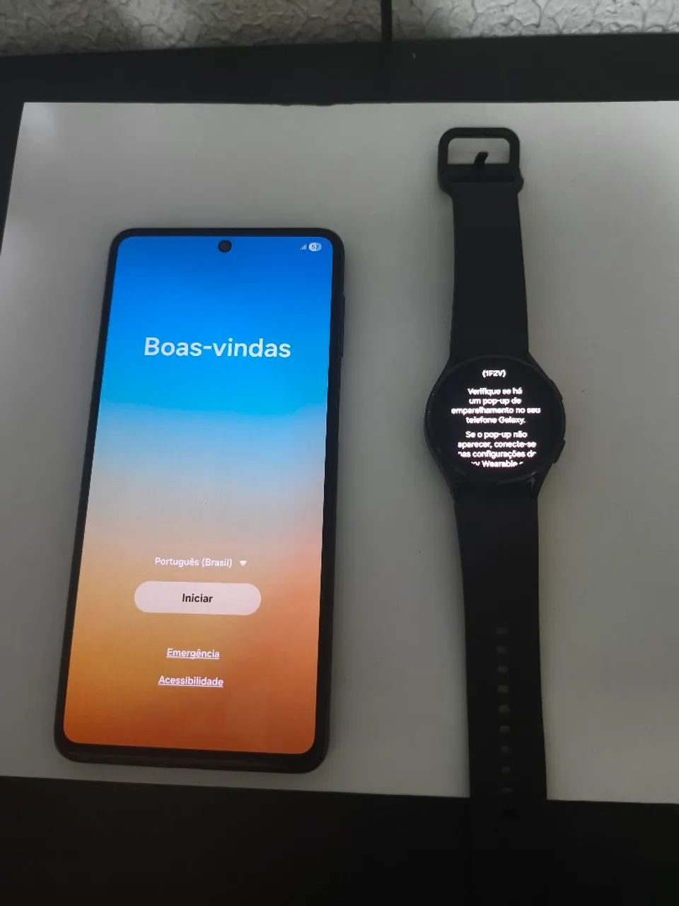 Smartphone Galaxy m53 + smartwatch Galaxy whatch4  - Foto 2