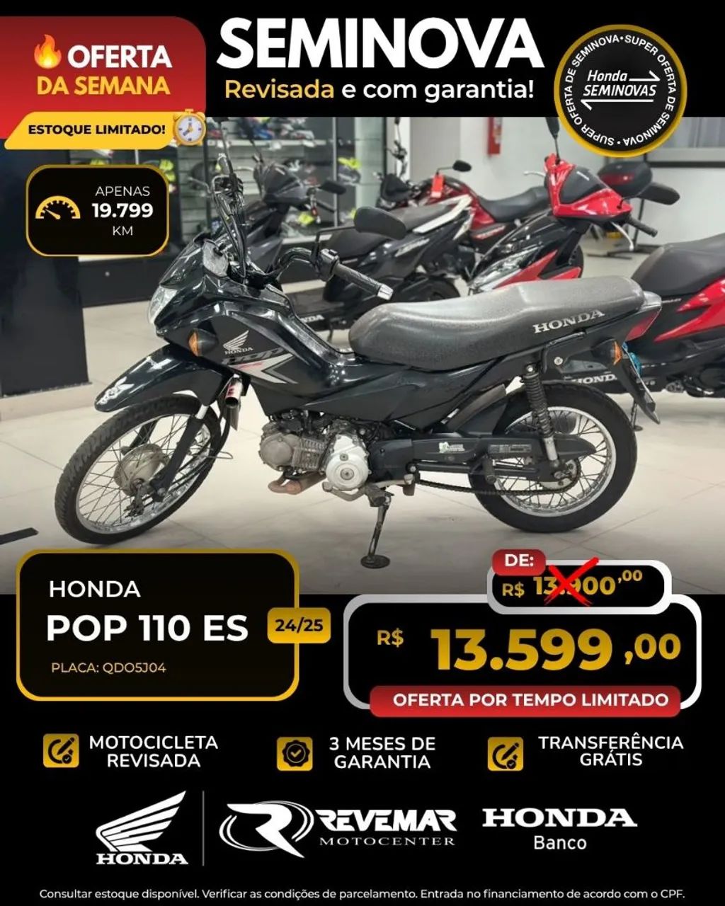 Seminovas Revemar Motocenter  - Foto 4