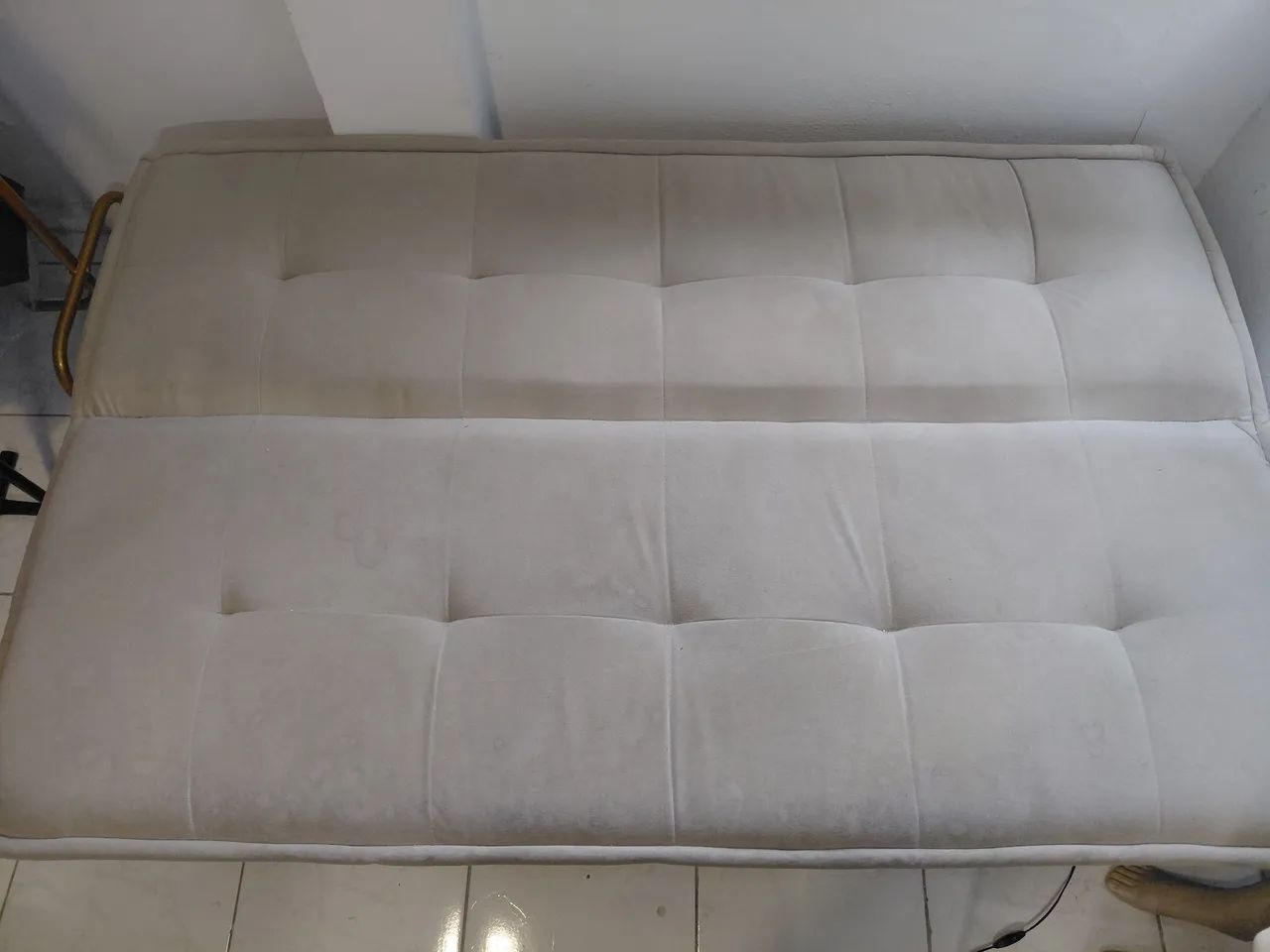 Sofa cama em suede  - Foto 4