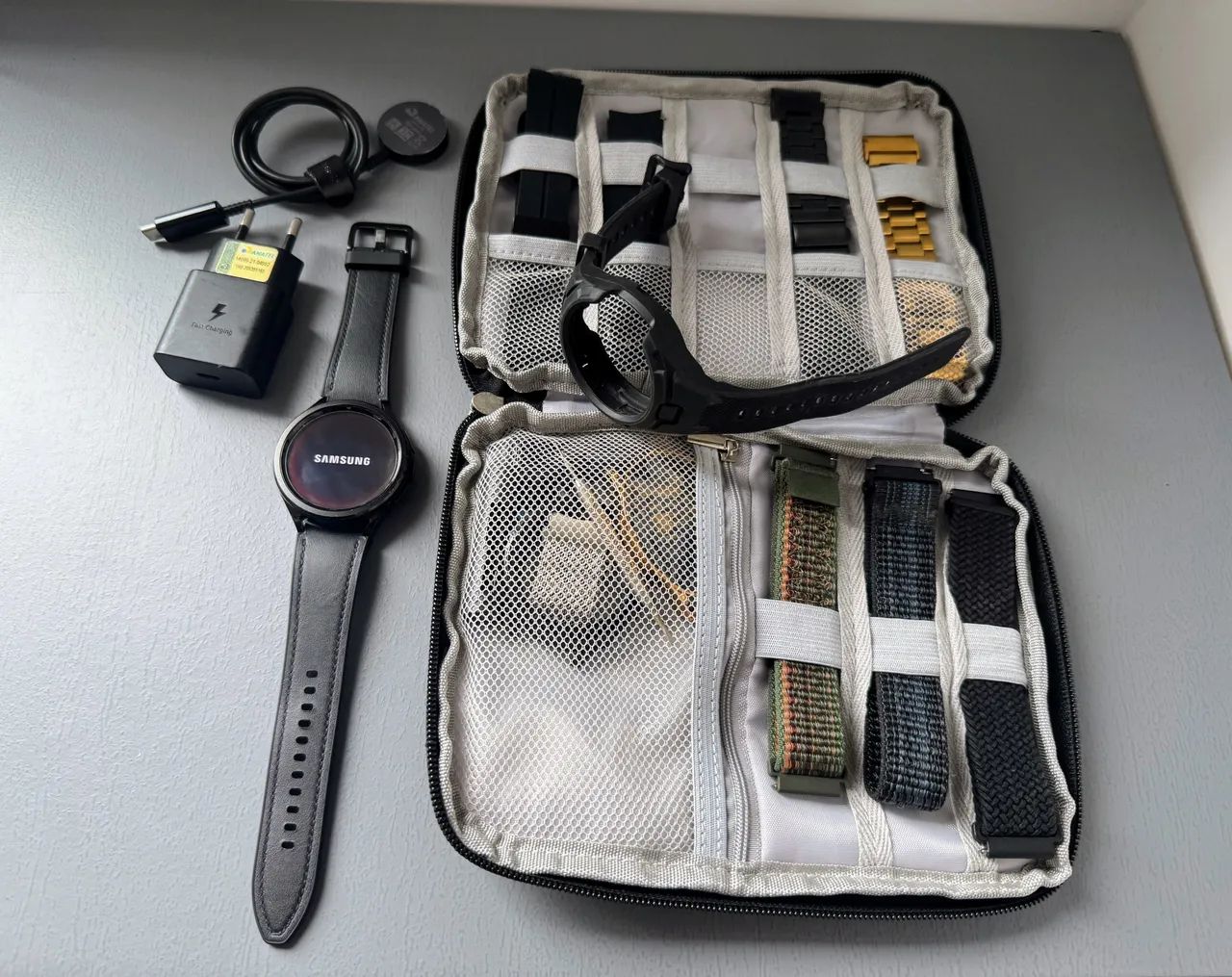 Galaxy Watch 6 Classic 47mm LTE + 8 pulseiras - Foto 3