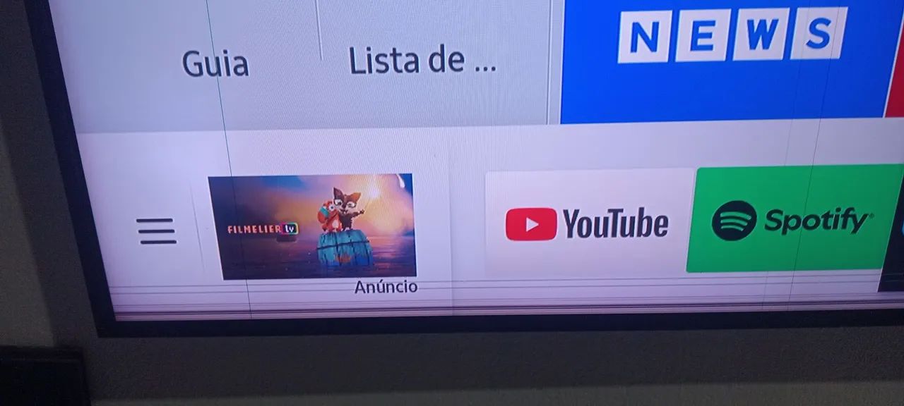 Tv smart samsung 