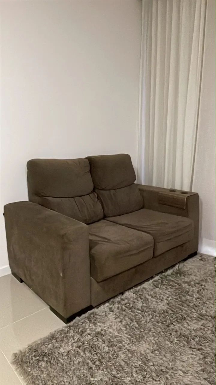 Sofá 2 lugares retrátil 
