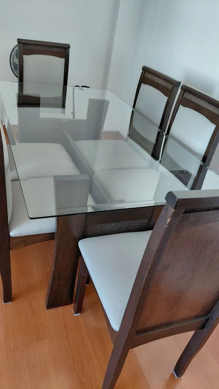 Mesa Sala de Jantar madeira - Foto 3