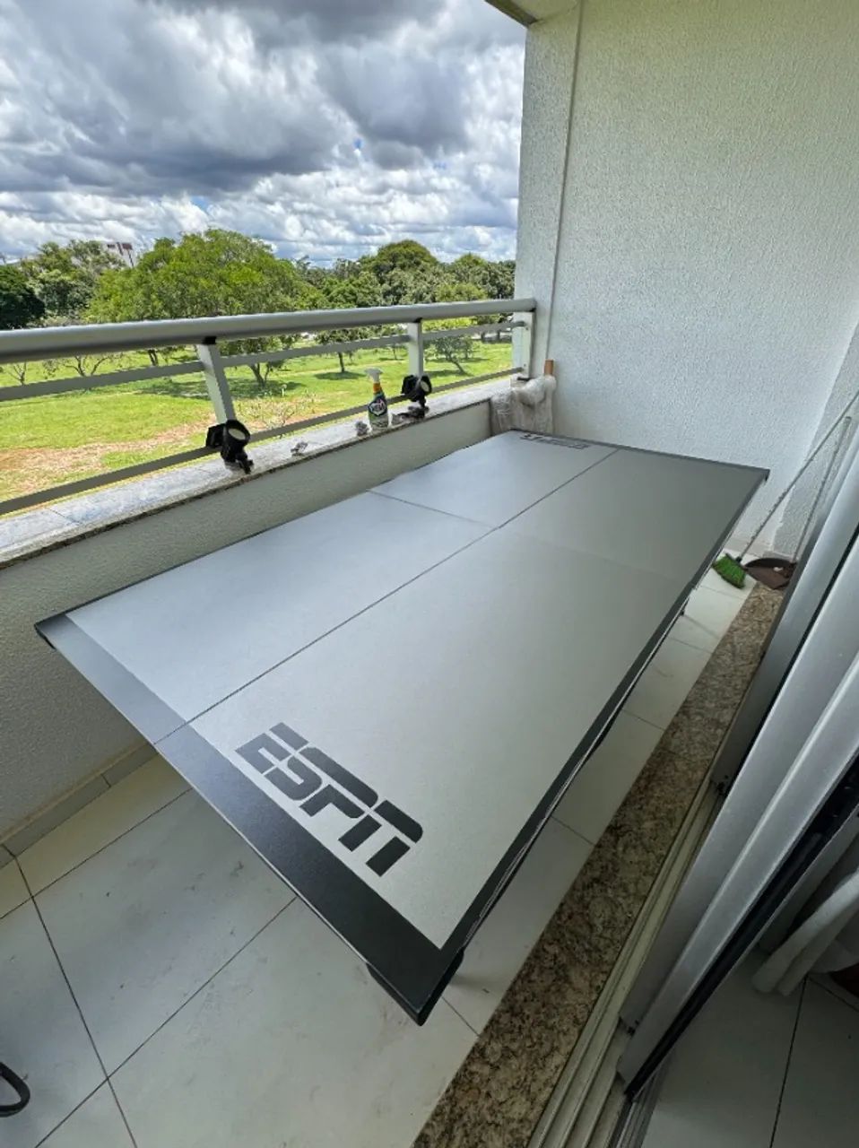 Mesa de Tênis de Mesa (ping Pong) Indoor Compacta