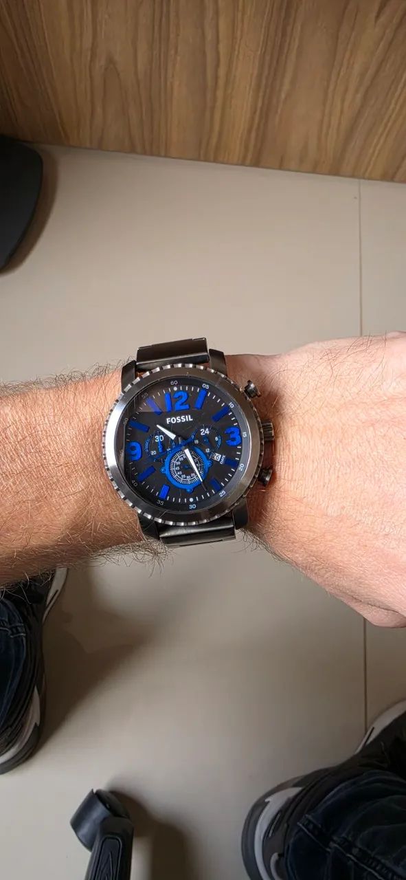 Relógio masculino Fóssil 48mm - Foto 3