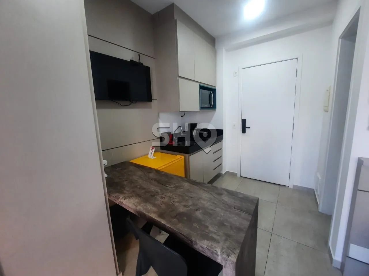 Studio mobiliado 24,5 m² | 1 vaga + depósito - Perdizes - Foto 4