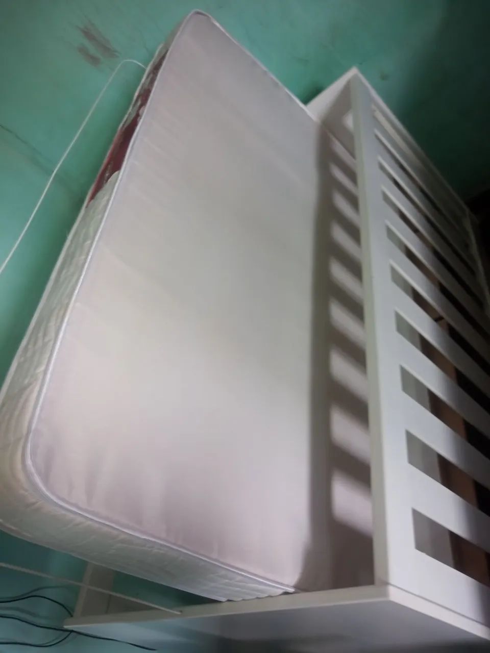 BERÇO AMERICANO 3 EM 1 100% MDF COM COLCHÃO  - Foto 5